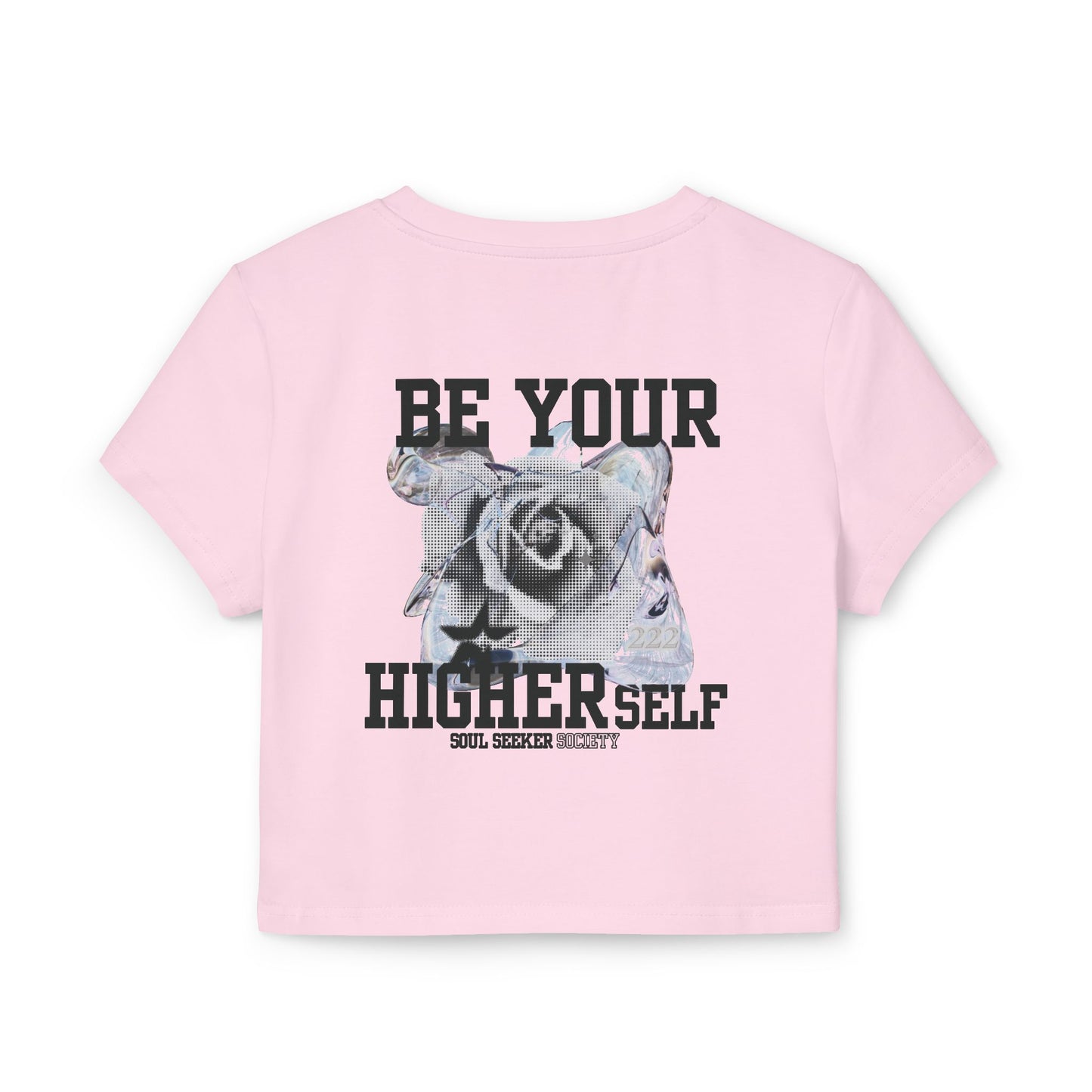 Soul Seeker Society - Be Your Higher Self Womens Baby Tee