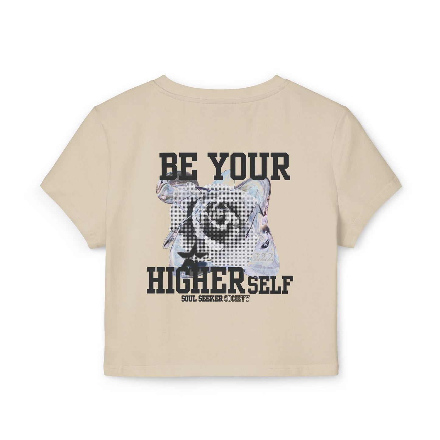 Soul Seeker Society - Be Your Higher Self Womens Baby Tee
